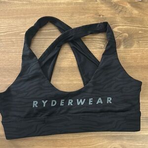 Ryderwear Black Sports Bra